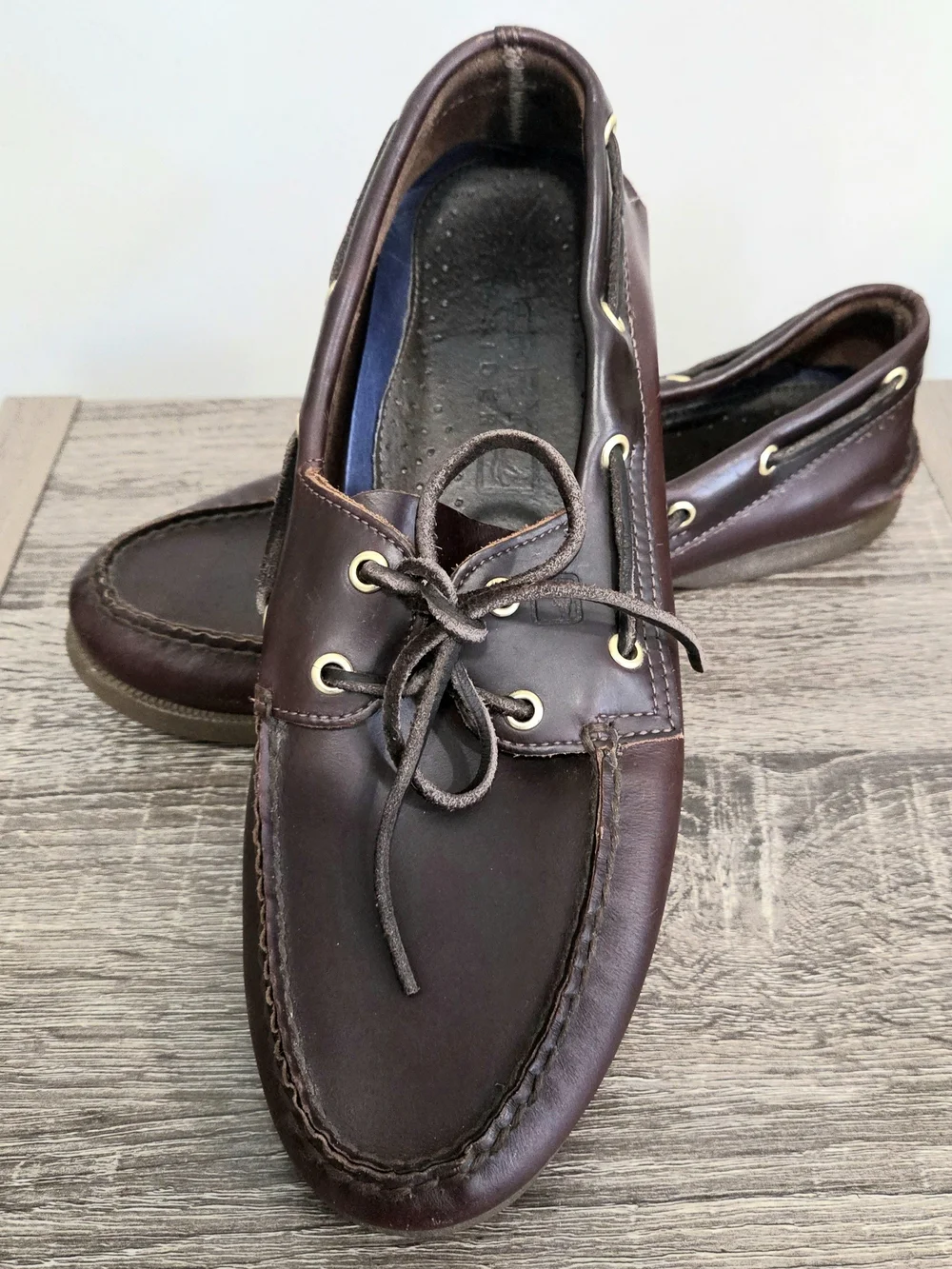 Sperry Top-Sider Men's Shoes Size 11M Brown Boat Lace Up Shoes 0195214 SEE PICTU